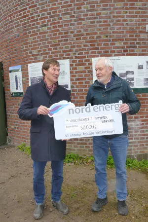 Indvielse af det gamle vandtårn i Hammer Bakker